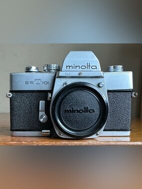 Vintage Minolta SRT 101 35mm SLR Film Manual Focus Camera Body Only